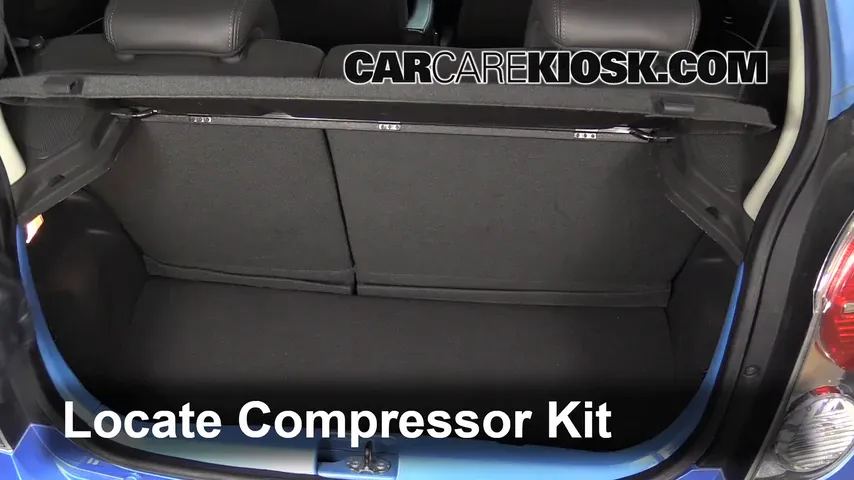 2014 Chevrolet Spark LT 1.2L 4 Cyl. Tires & Wheels Change a Flat Tire